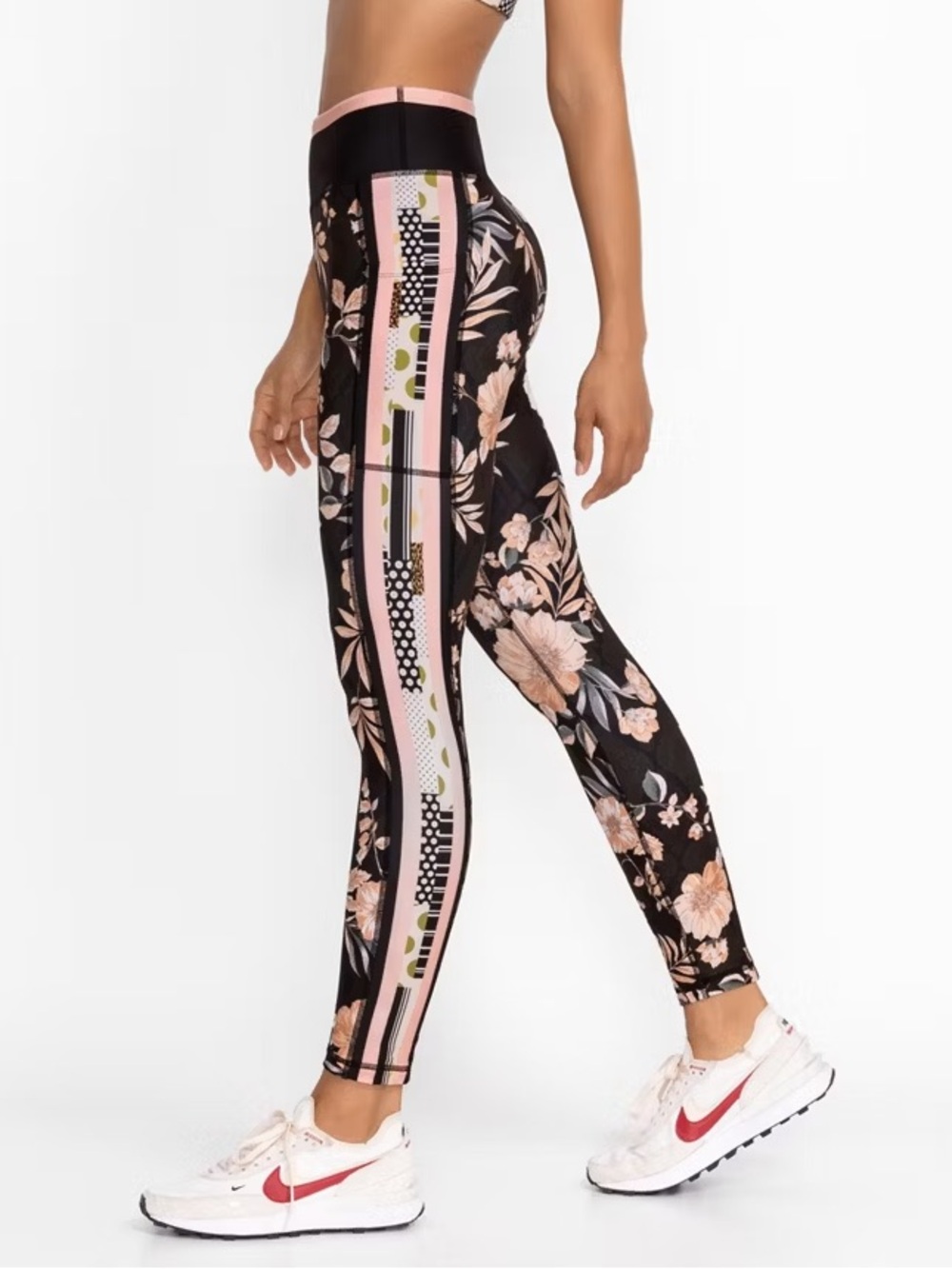 NEW 〰️ Johnny Was BEE ACTIVE LEGGING WITH POCKETS Nido size XS